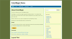Desktop Screenshot of colormagic.itgeeg.com